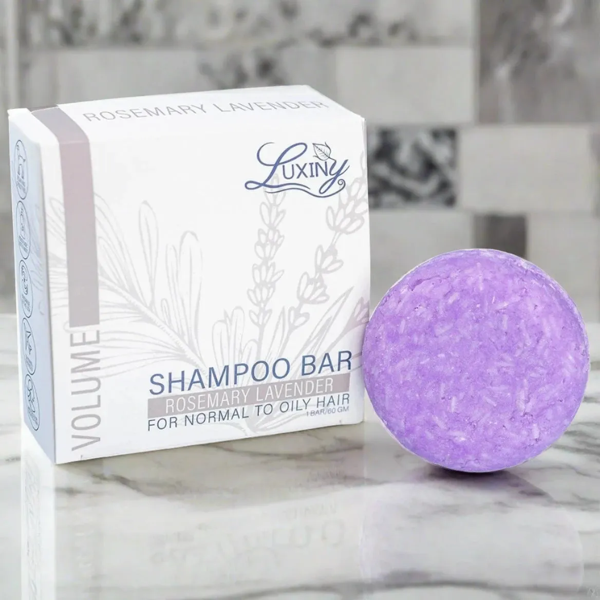 Luxiny Rosemary Lavender Shampoo Bar - Volume