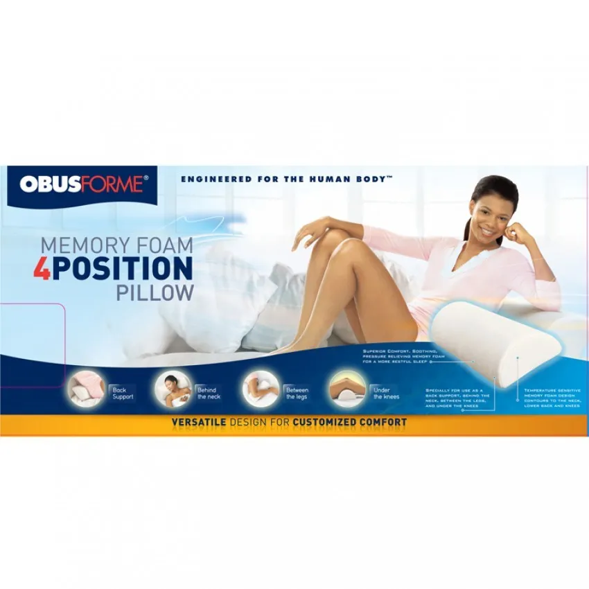 MEMORY FOAM 4 POSITION PILLOW
