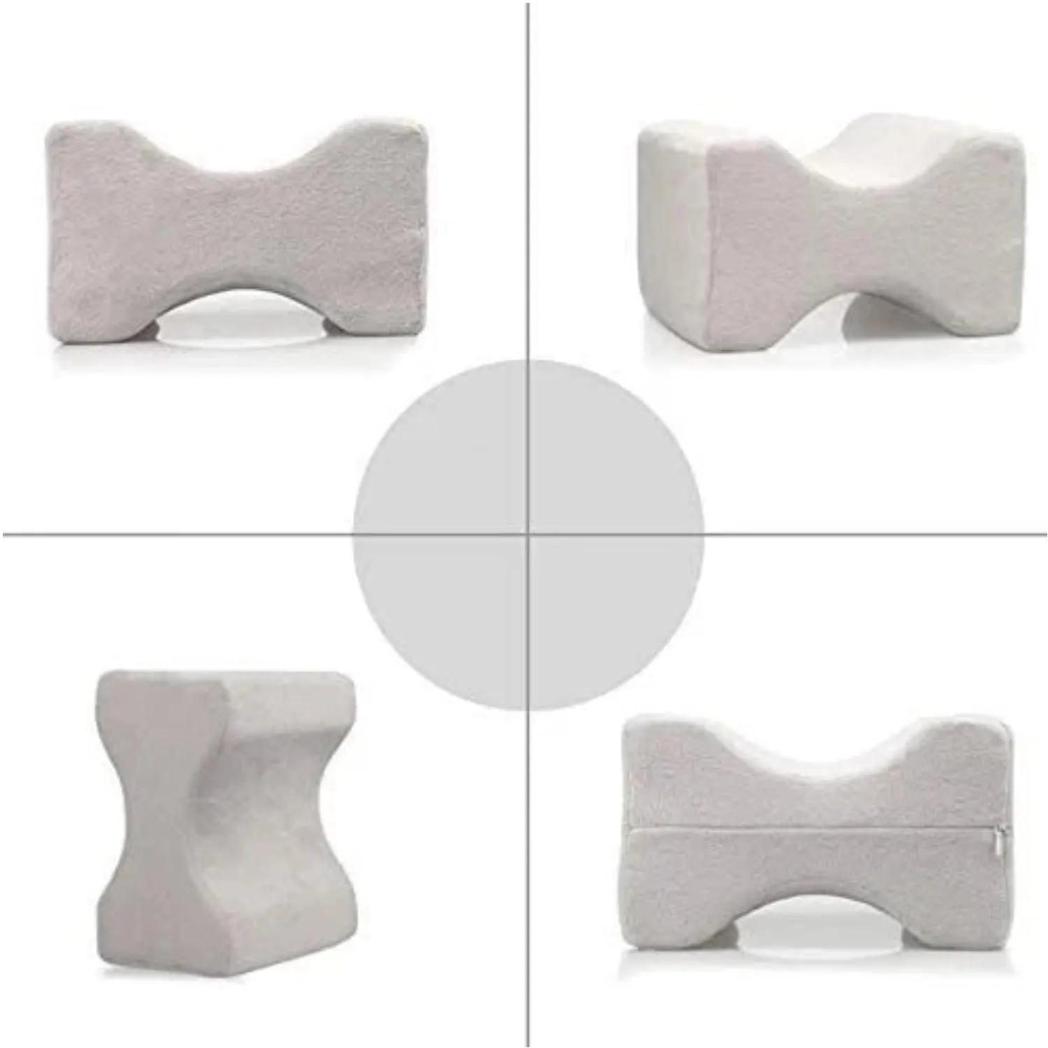 Memory foam Contour Wedge Pillow Ideal Choice for Hip, Back, Leg, and Knee Pain