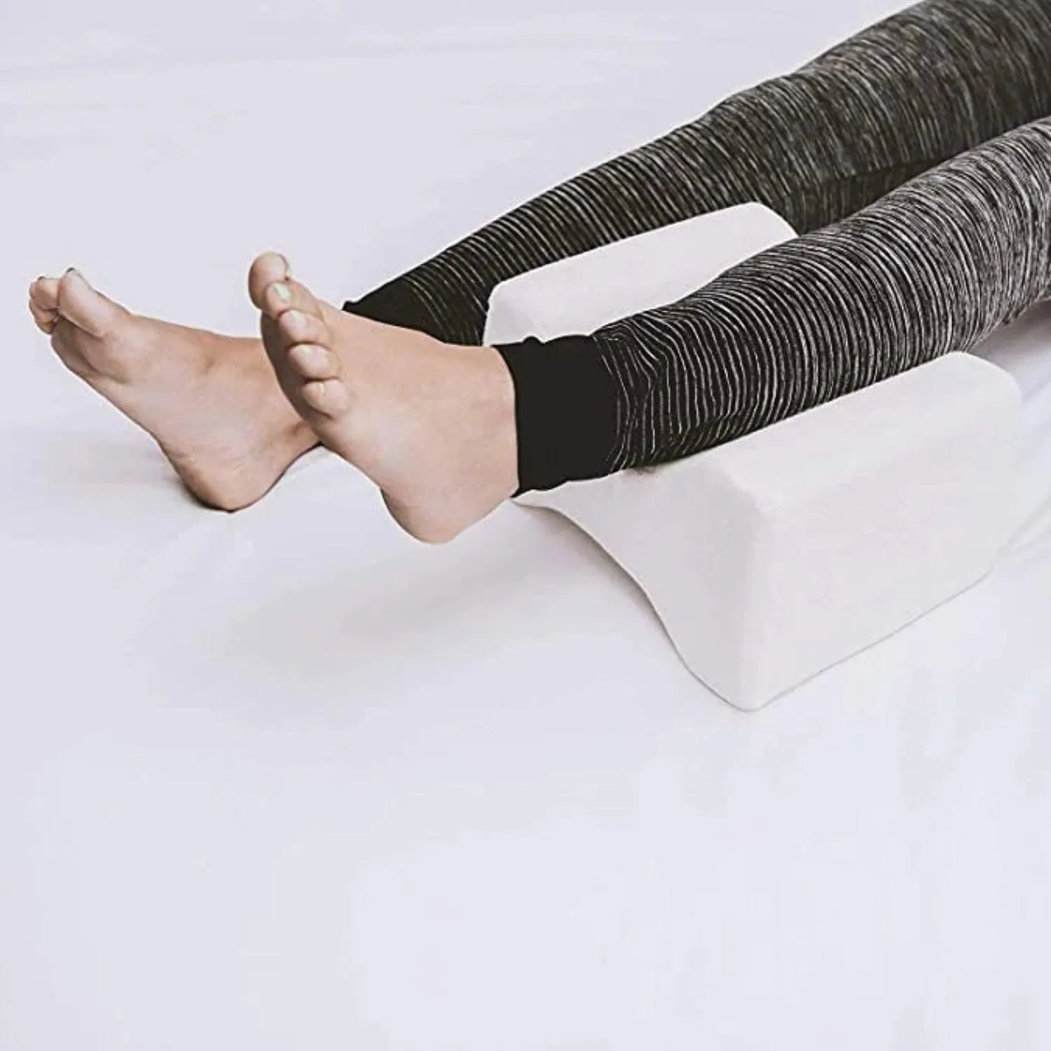 Memory foam Contour Wedge Pillow Ideal Choice for Hip, Back, Leg, and Knee Pain
