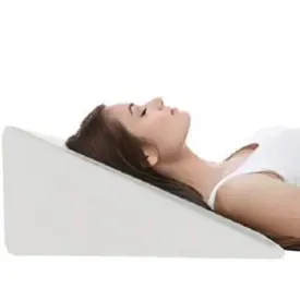 METRON Medical Foam Bed Wedge Pillow for Acid Re-Flux Sleeping Reading Anti-Snoring Post Surgeries Support Leg Rest Elevation |Comfort Level- Firm |Size 28x24x8 Inches(International) Orthopedic