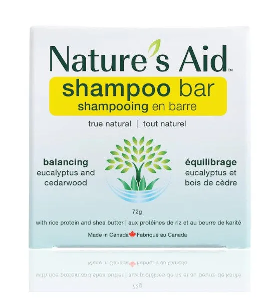 Nature's Aid Shampoo Bar - Balancing Eucalyptus Cedarwood