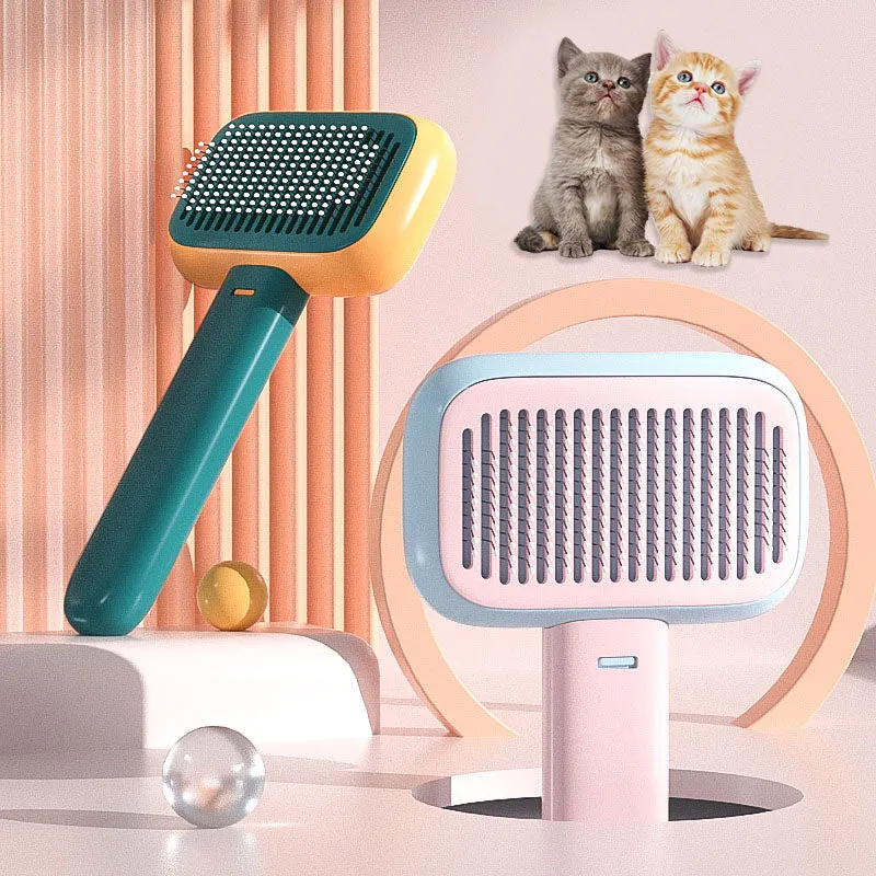 New Pet Hair Open-Knot Brush For Grooming - GlamzLife