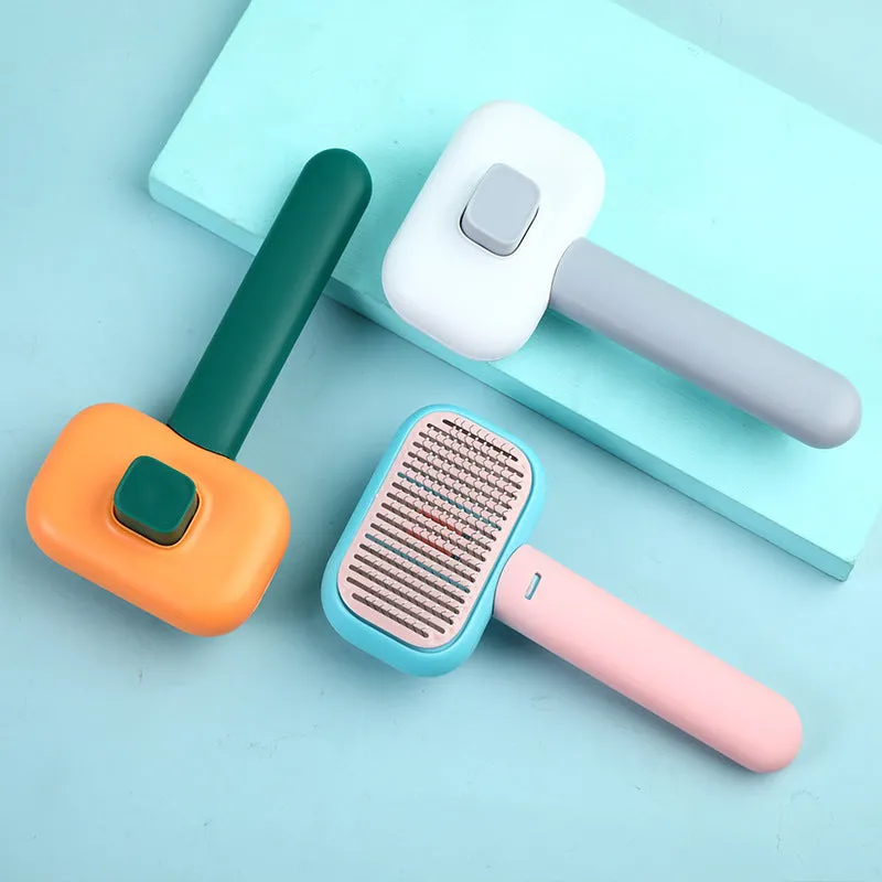 New Pet Hair Open-Knot Brush For Grooming - GlamzLife
