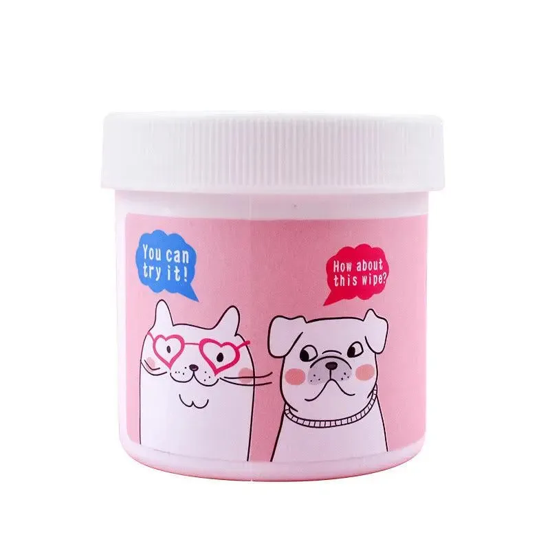 Pet Cleaning Wipes 120 Pieces