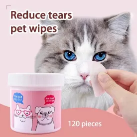 Pet Cleaning Wipes 120 Pieces