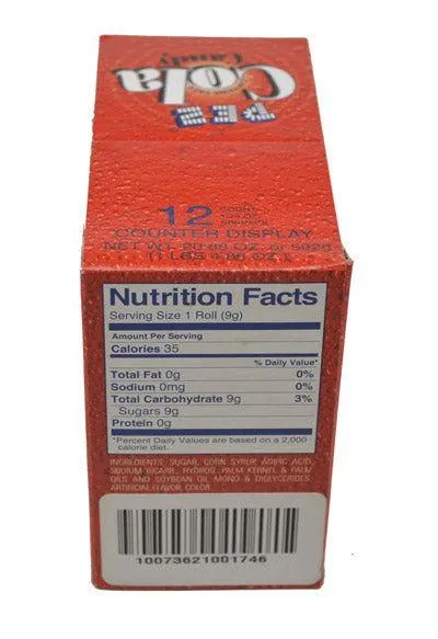 Pez Cola Candy Refill