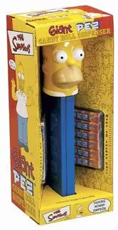 Pez Homer Simpson Dispenser Jumbo