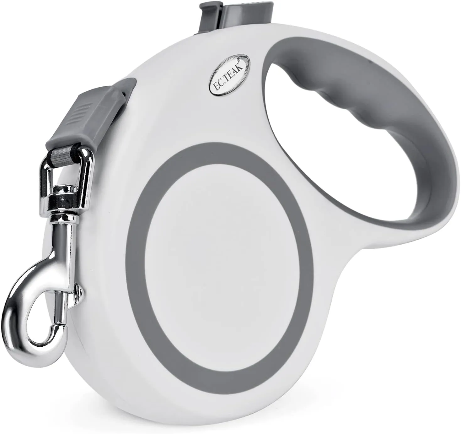 Retractable Dog Leash 26 FT, Heavy Duty Retractable Leash for Dogs up to 110lbs, Strong Nylon Tape No Tangle, One-Handed Brake, Pause, Lock, Perfect for Medium Large Dogs