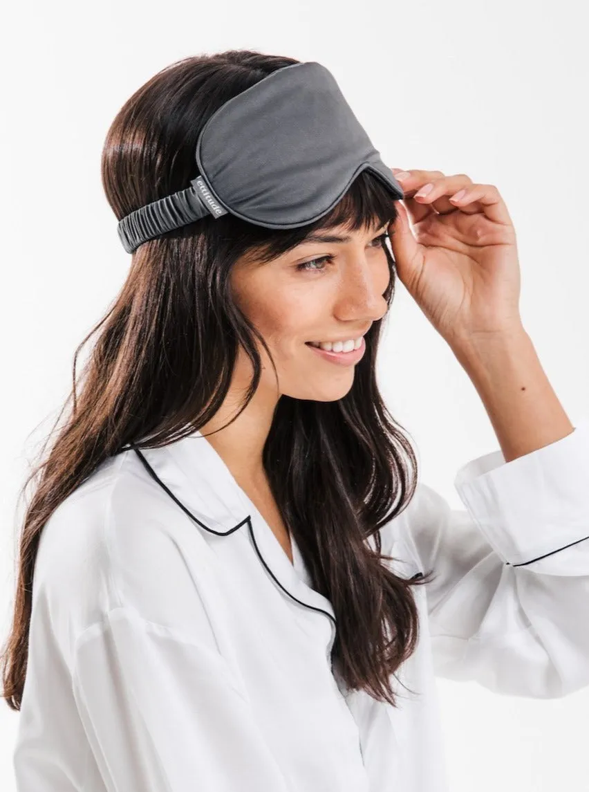 Sateen Eye Mask - Slate