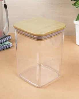 Sealed Container, Brown, Plastic, 900 mL