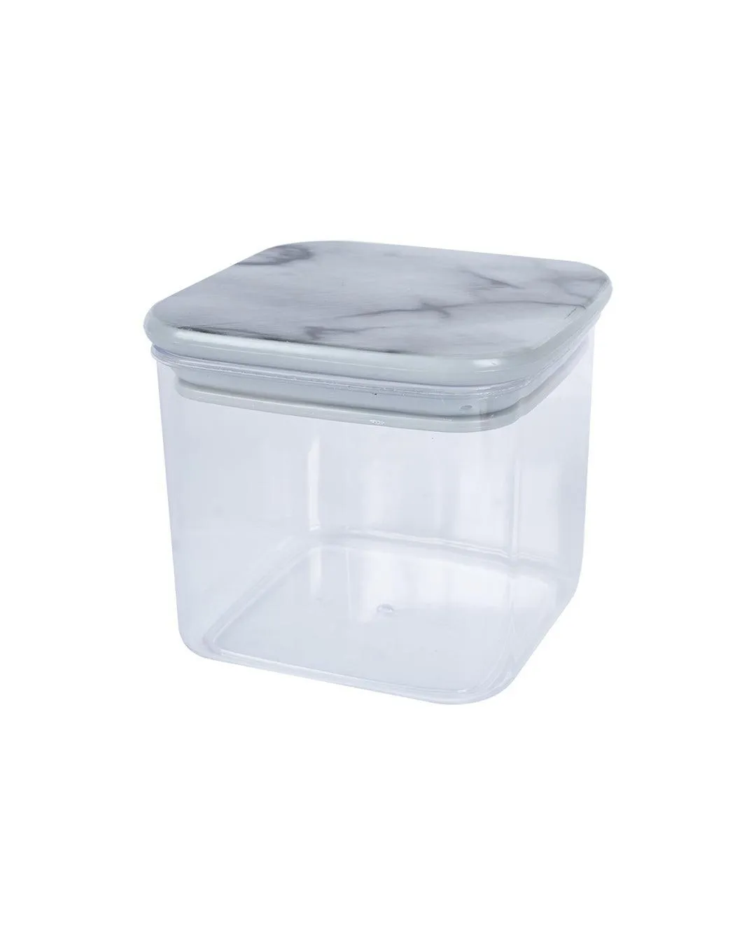 Sealed Jar, Grey, Plastic, 500 mL