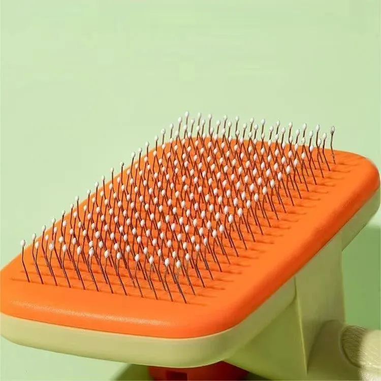 Self-Cleaning Pet Grooming Brush for Dogs and Cats