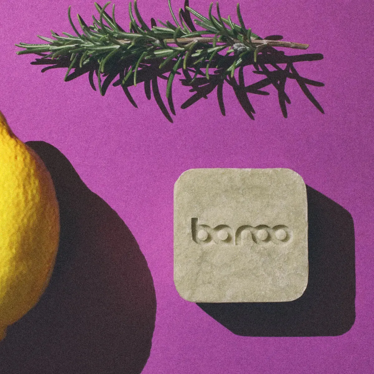 shampoo bar - oily / fine hair - rosemary & lemon