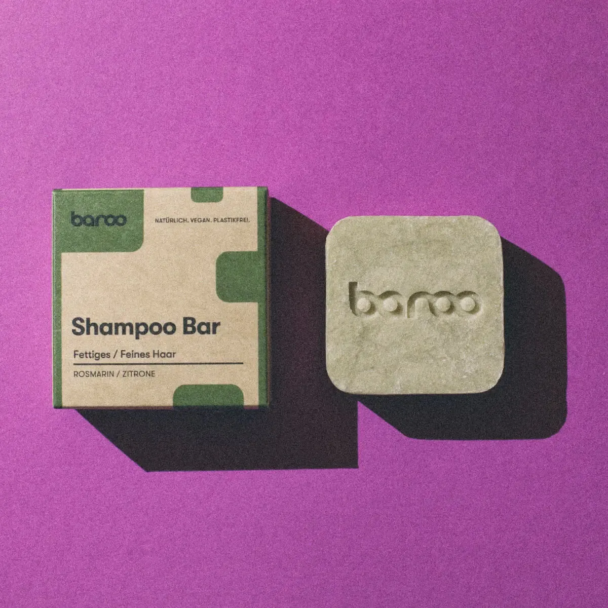 shampoo bar - oily / fine hair - rosemary & lemon