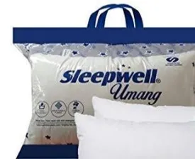 Sleepwell Memory Foam Umang (L) Size Pillow, White