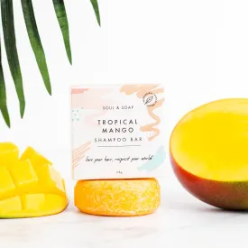 Soul & Soap - Tropical Mango Solid Shampoo Bar
