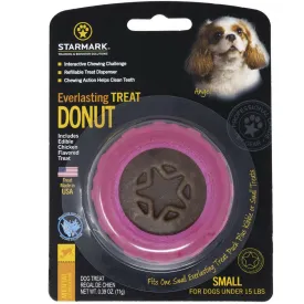 Starmark Everlasting Donut Treat Dog Toy
