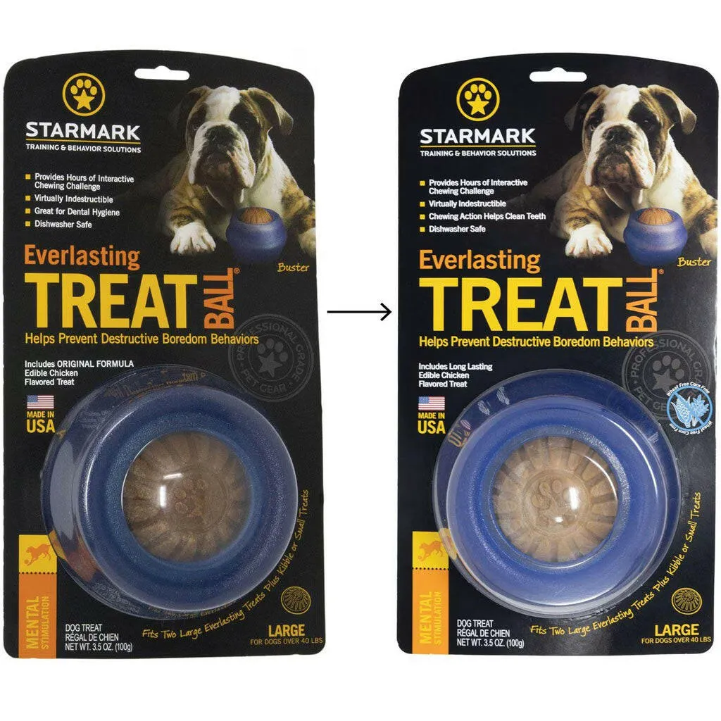 Starmark Everlasting Treat Ball Dog Chew Toy