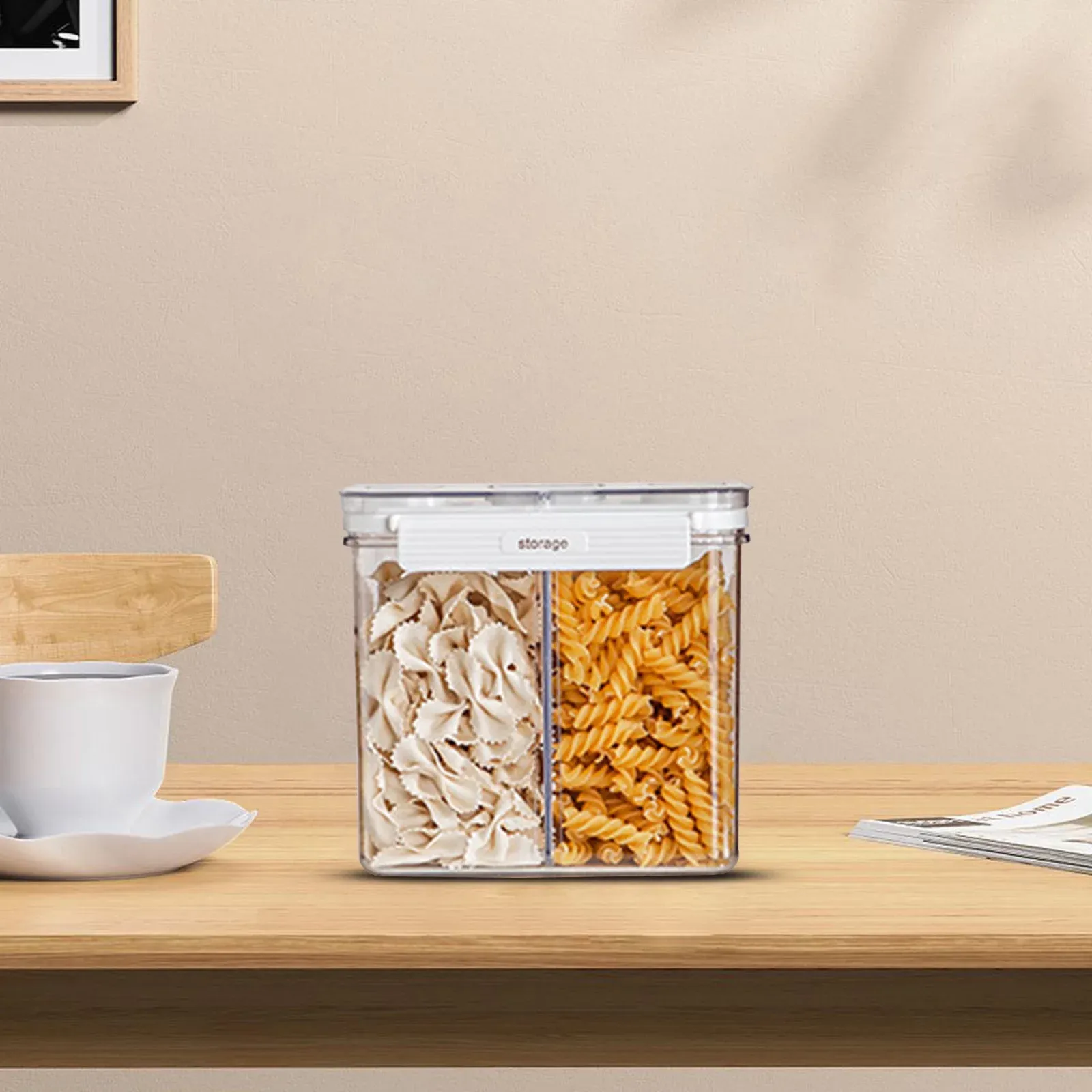 Two Sealed Cereal Jar 9L
