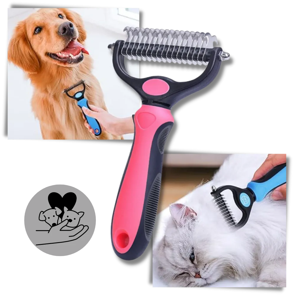 Ultimate Deshedding Brush for Dogs and Cats
