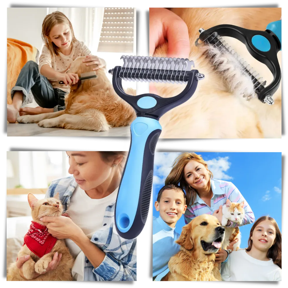 Ultimate Deshedding Brush for Dogs and Cats