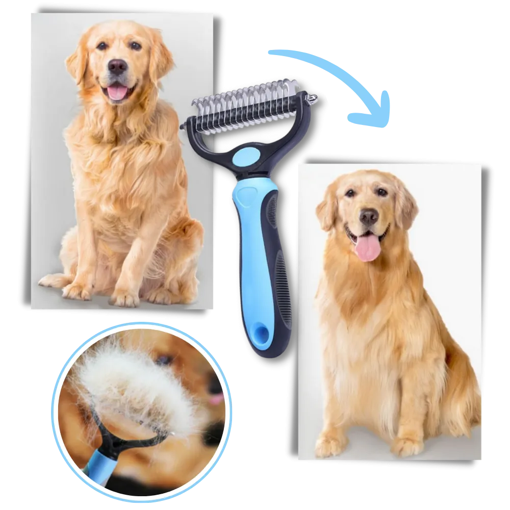 Ultimate Deshedding Brush for Dogs and Cats