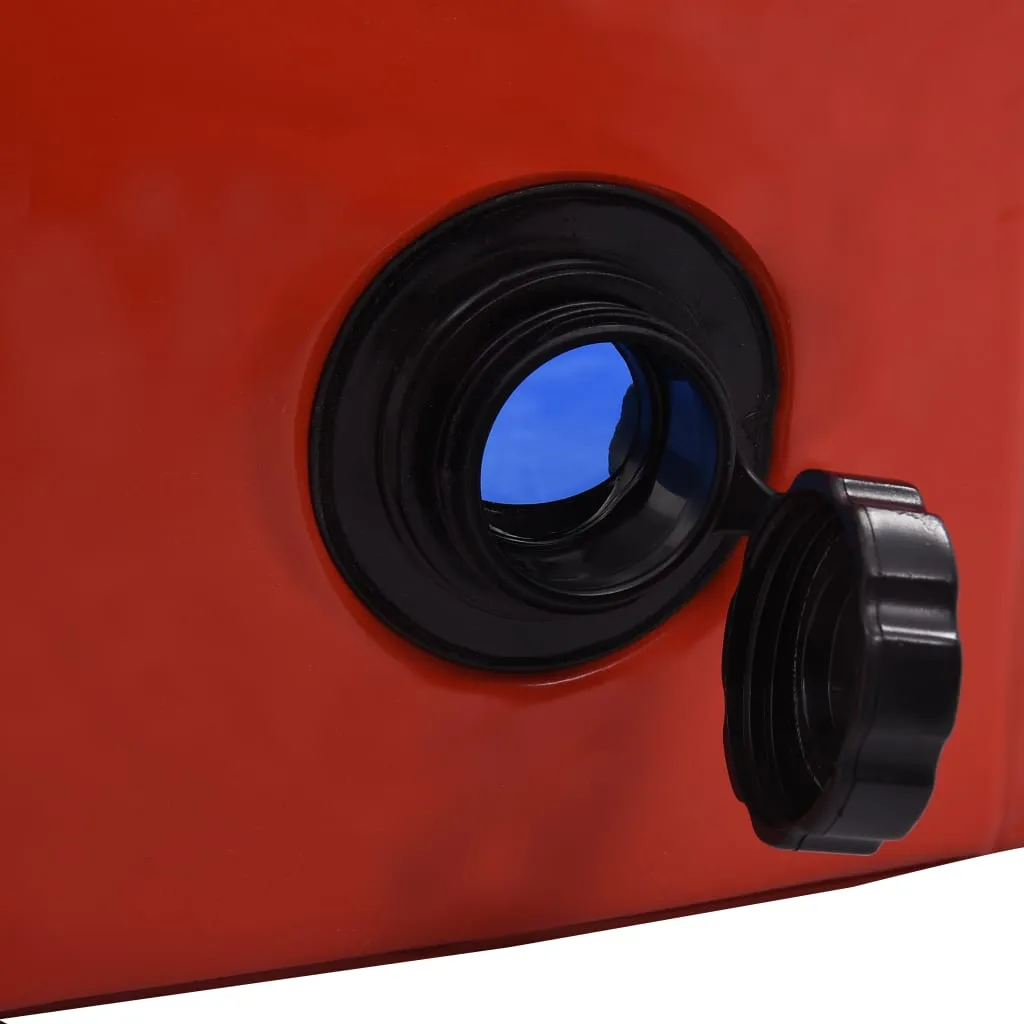 vidaXL Foldable Dog Swimming Pool Red 80x20 cm PVC