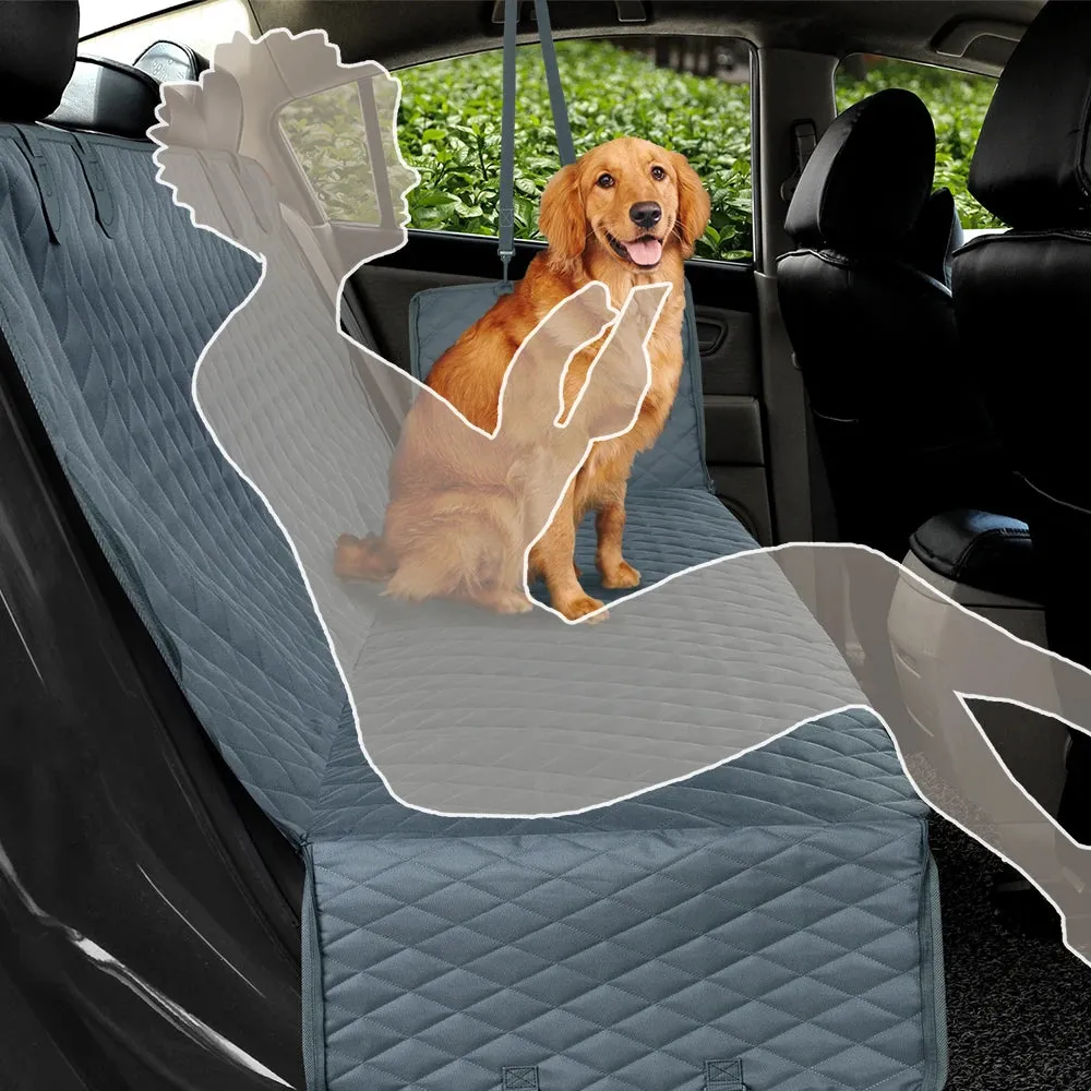Waterproof Dog Car Seat Cover Pet Travel Dog Carrier Car Hammock Safety Rear Back Seat Protector Mat for Dogs