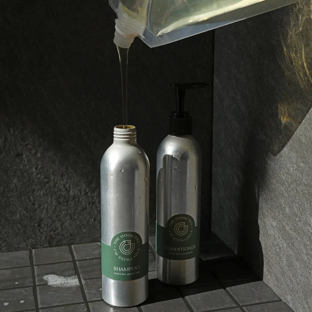 Wholesale Lavender Geranium Shampoo & Refills