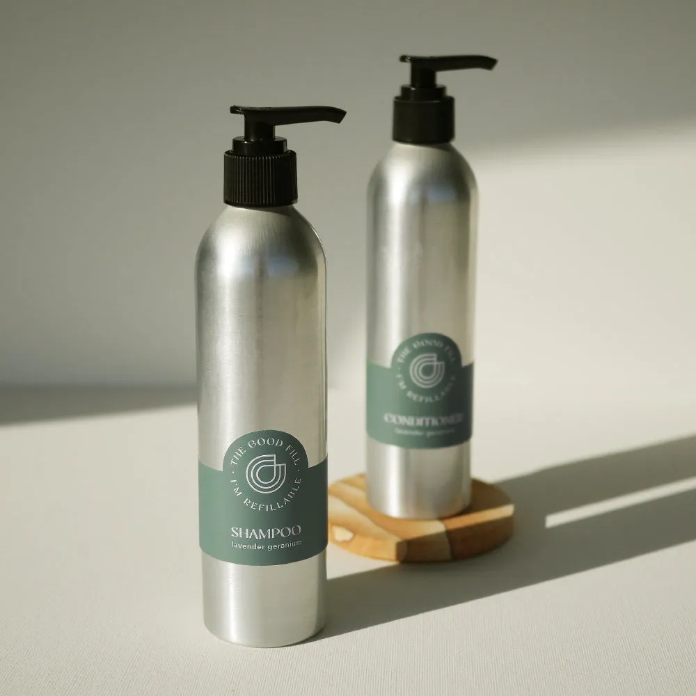 Wholesale Lavender Geranium Shampoo & Refills